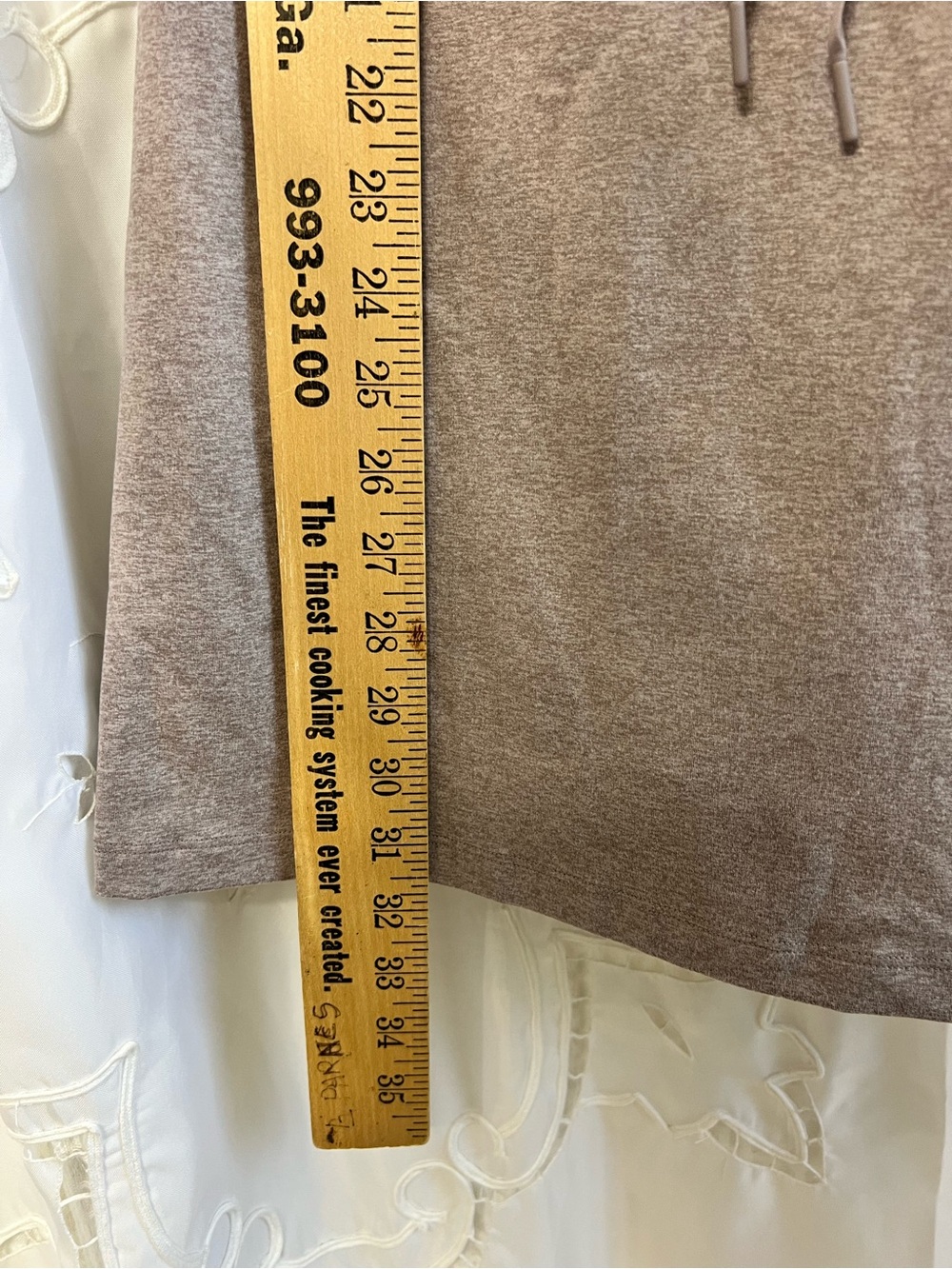 SPANX Active Dress Built In Shorts Drawstring Racerback Taupe M - Picture 12 of 12